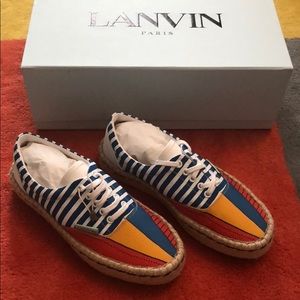 Lanvin espadrilles sneaker shoes size 40 -SOLD